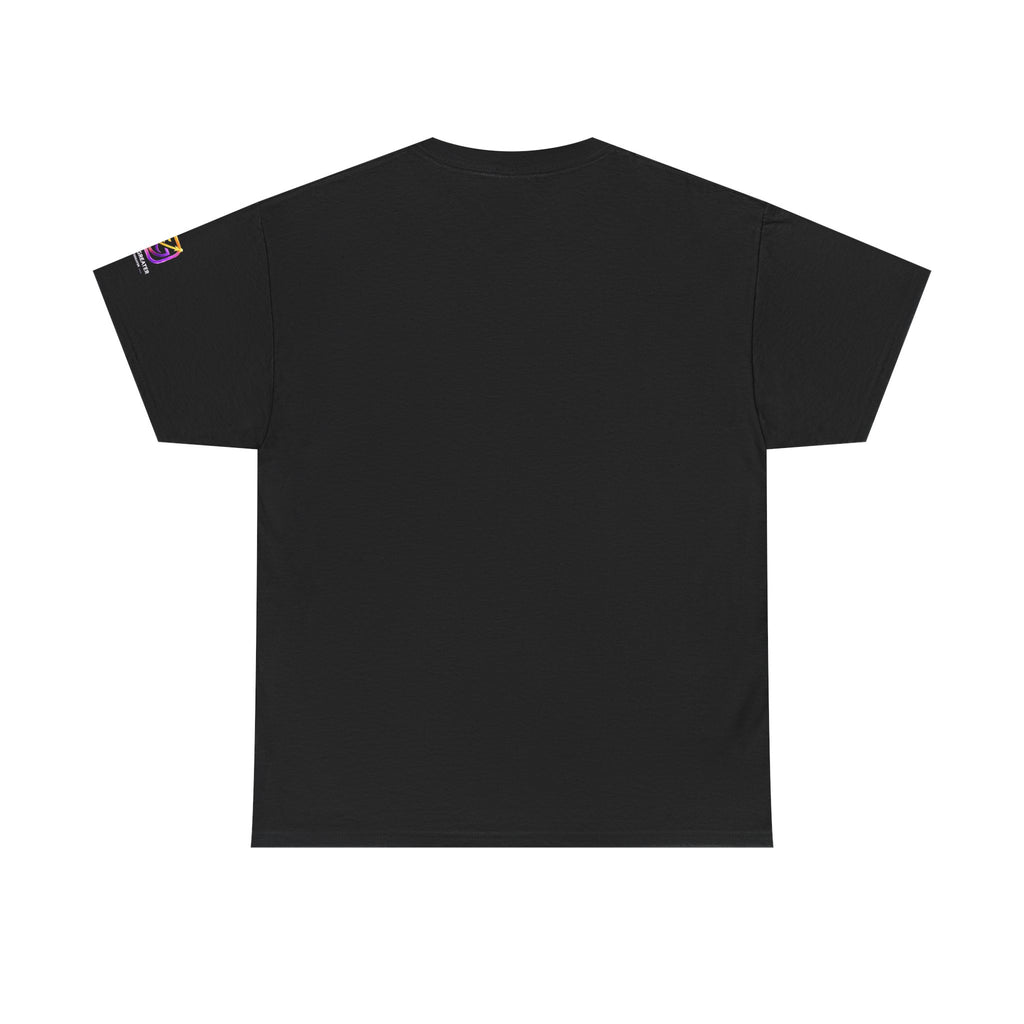 Expect Greater AI Crest Tee — Purple & Gold Gaming Logo T-Shirt