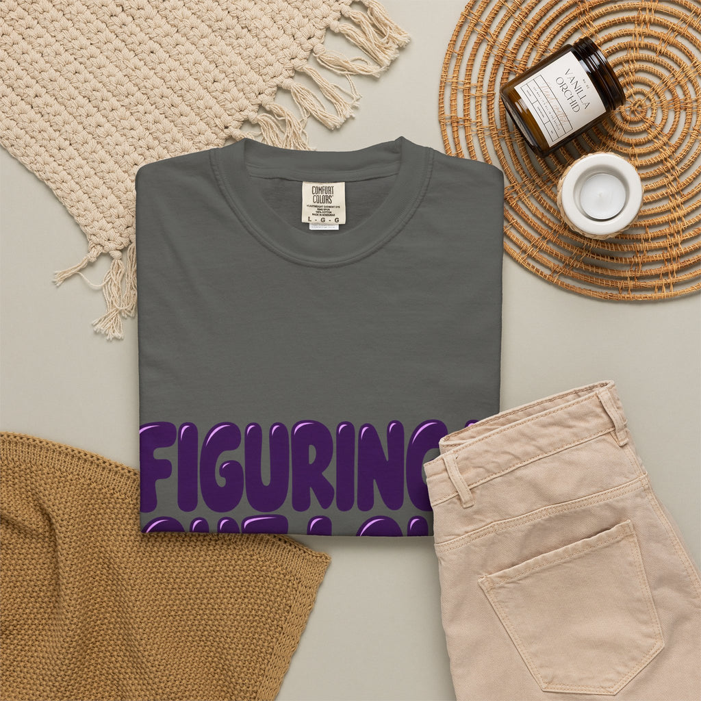 Figuring It Out Loud Please Hold Unisex T-Shirt