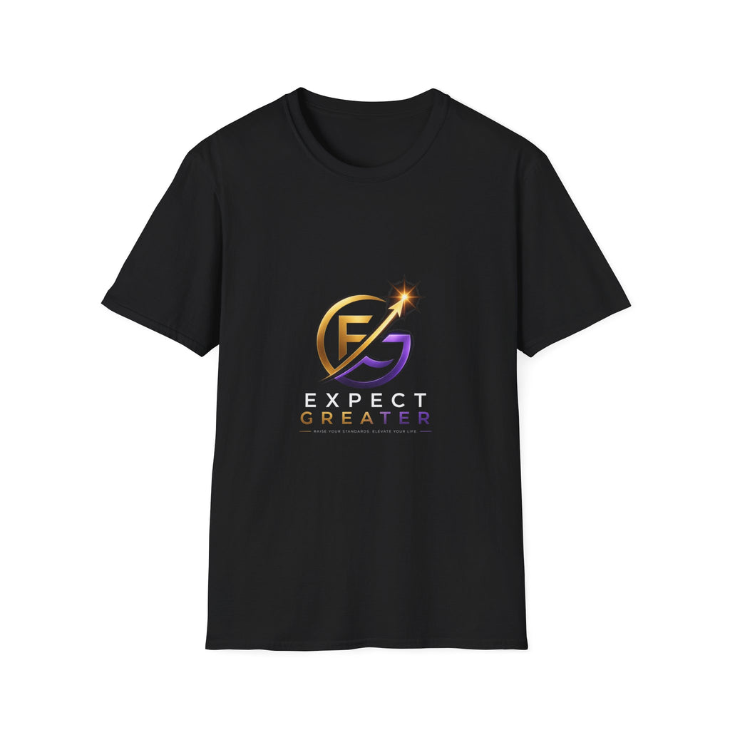 Expect Greater Logo T-Shirt — Motivational Graphic Tee