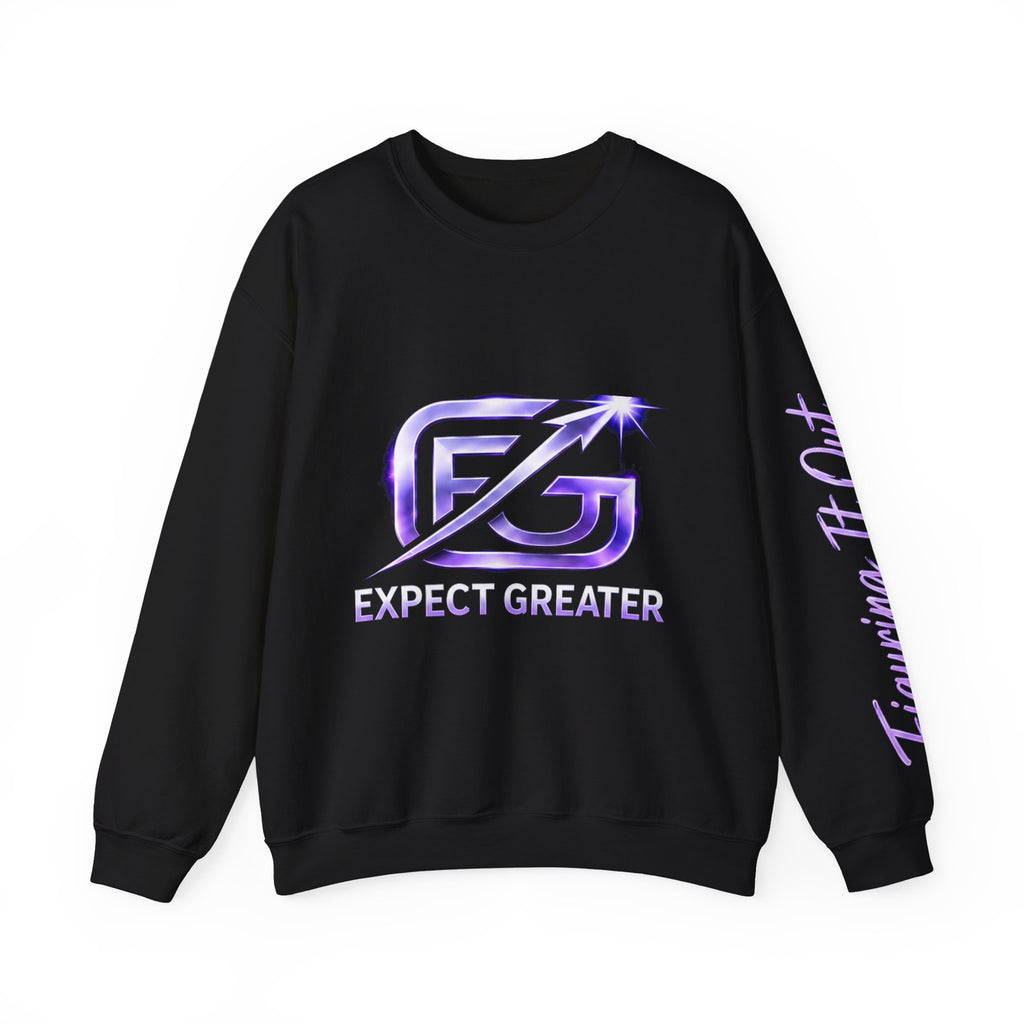 Expect Greater Mind Purpose Excellence Crewneck Sweatshirt