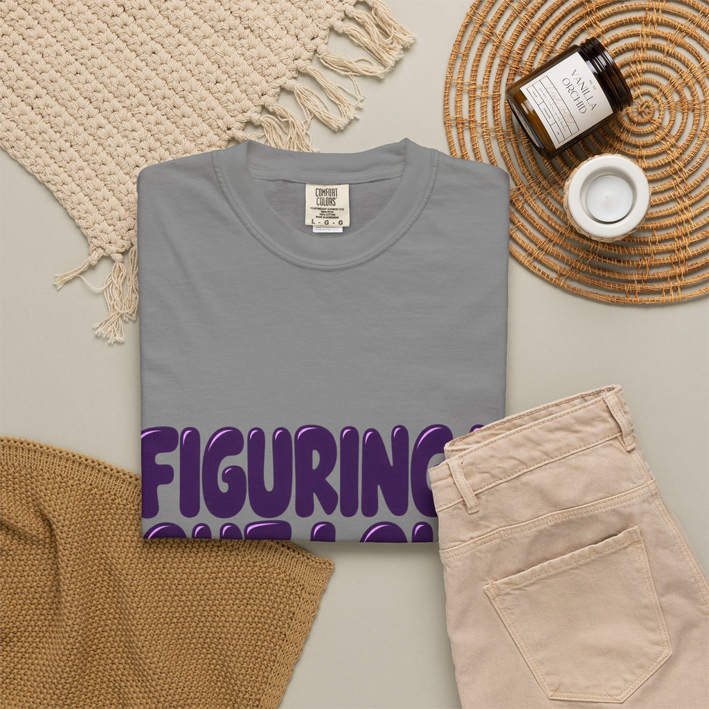 Figuring It Out Loud Please Hold Unisex T-Shirt