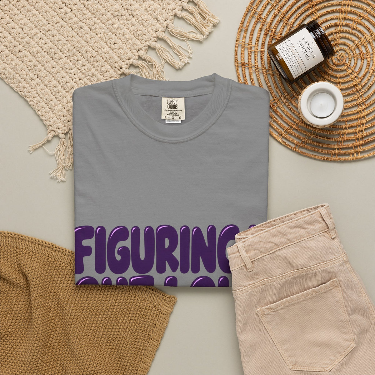 Figuring It Out Loud Please Hold Unisex T-Shirt